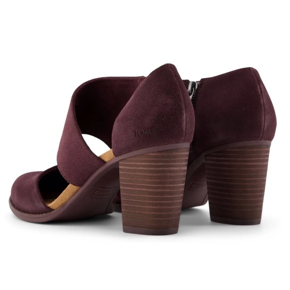 Toms Womens Genuine Suede Milan Dress Casual Shoes Size 8 - Picture 6 of 15